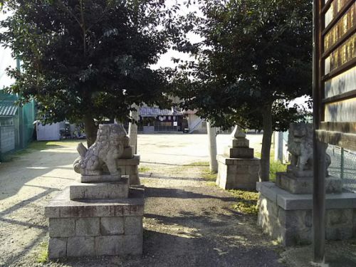 八坂神社〔和泉市箕形町〕 牛頭天王と牛神
