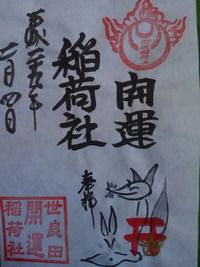 開運稲荷社、世良田東照宮の銅板屋根瓦の葺き替えの奉納金(群馬県太田市世良田町)