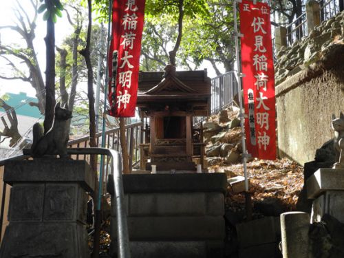 天祖神社 境内社 伏見稲荷社(東京都大田区山王2)