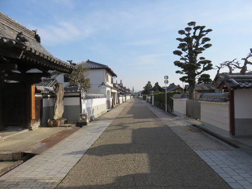 伊賀寺町通り 萬福寺(2017年3月4日参拝)