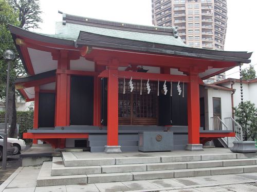 麻布氷川神社 - 江戸七氷川のひとつ・アニメ「セーラームーン」で「火川神社」のモデルとなった神社