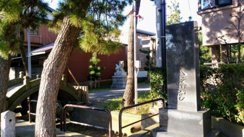 鶴嶺八幡宮・白旗神社の御朱印 神奈川県茅ヶ崎市・藤沢市