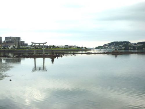 『日本書紀』に書かれた「神功皇后の美豆良結い」の場所はココ 海の中の御島神社