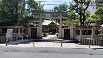 坐摩神社(いかすりじんじゃ)