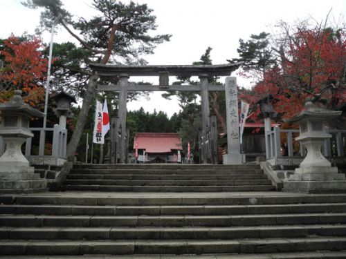 網走神社 鳥居・社号標(北海道網走市)