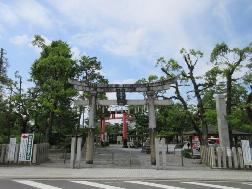 【岐阜】水の都に鎮座する「大垣八幡神社」の御朱印帳と御朱印&チーズケーキプリンセス