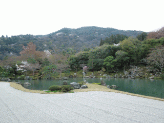 天龍寺庭園の見どころは借景の山と池!歴史や特徴も簡単に解説