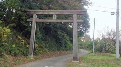 胎安神社 11月の御朱印(茨城県かすみがうら市)