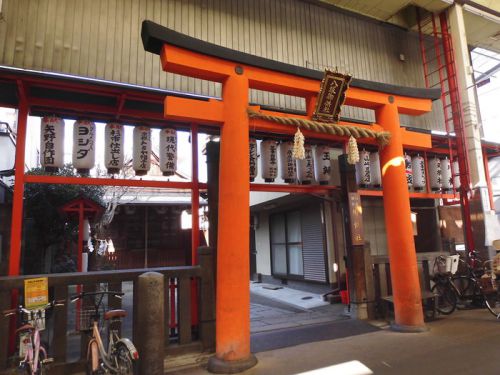 八坂神社御供社(又旅社・又旅所) -京都市中京区御供町三条黒門-