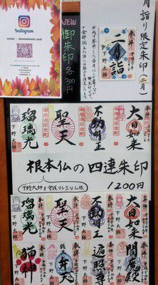 下野大師 華蔵寺(栃木県下野市)2月詣、猫神様朱印等新たに追加!