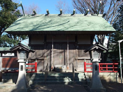 杉山大神(横浜市神奈川区六角橋) - 「六角橋」の由来を伝える日本武尊の逸話が残る神社