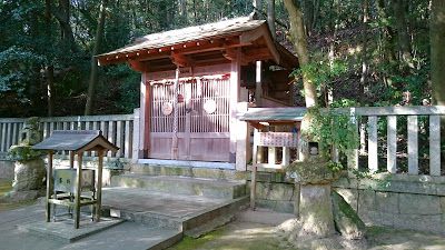 科長岡神社(南河内郡太子町) ・叡福寺の境内に鎮座する神社
