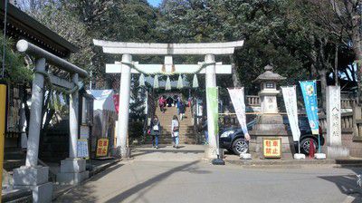 太子堂八幡神社 ひな祭り限定&月替限定御朱印(東京都世田谷区)