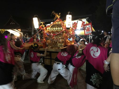 【矢作神社夏祭り】大阪府八尾市 平成30年7月31日 Yahagi-jinja (shrine) summer festival dated 31/7/2018