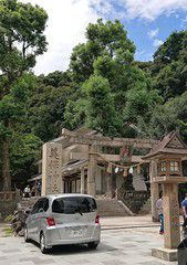 美保神社参道・喫茶クリフネ