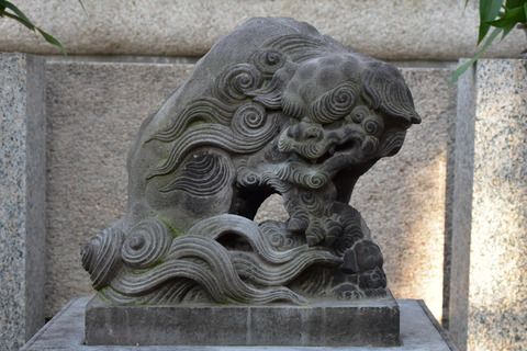 一行院の狛犬達