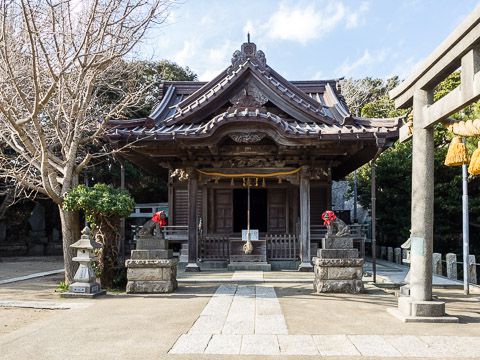 鎌倉 小動神社 2018/02/16