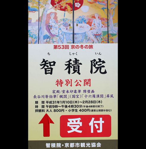 智積院、堂本印象さんの襖絵「婦女喫茶図」印象深いです。