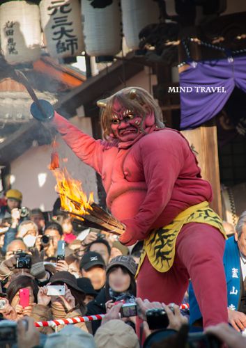 蘆山寺 追儺式鬼法楽 『節分の豆になった元三大師』
