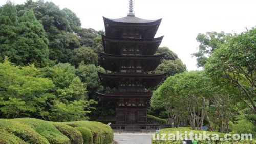 【日本三名塔】瑠璃光寺五重塔(山口県山口市)すらりとした塔