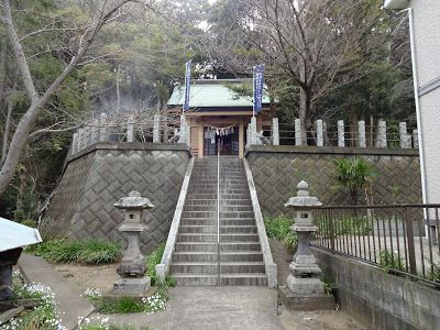 「白山神社」(三浦市南下浦町)