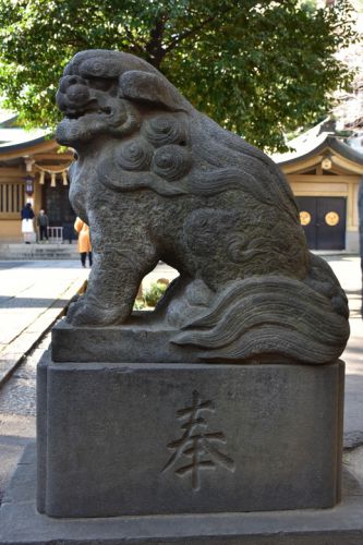 氷川神社(氷川町)の狛犬達