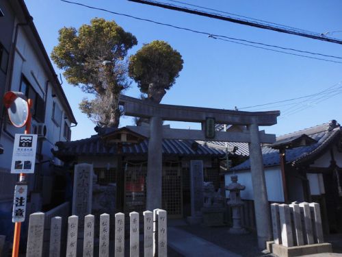 大山咋神社 -藤井寺市船橋町-