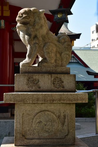 二宮神社の狛犬達