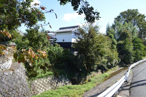 蔵のある風景左0383回 岩倉 実相院 付近