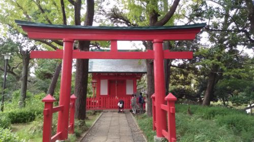 ◆洗足池弁財天(厳島神社)(東京都大田区南千束)