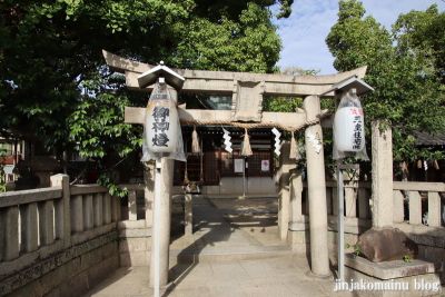 素盞嗚尊神社(大阪市東住吉区鷹合) 別名鷹合神社