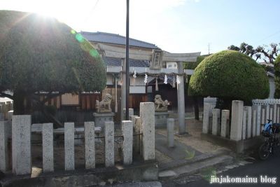 小松神社(大阪市平野区瓜破東)