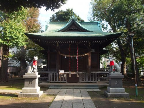 十日森稲荷神社 - 屋敷神が発祥・上目黒村五本木の鎮守神