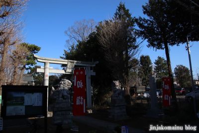 南田中稲荷天祖神社 練馬区南田中