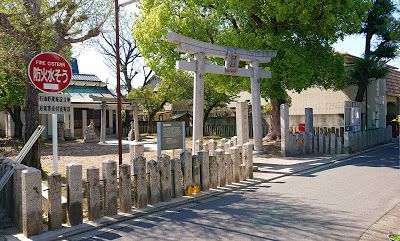 河合神社(松原市) ・金岡神社から復社した素戔嗚命を祀る神社