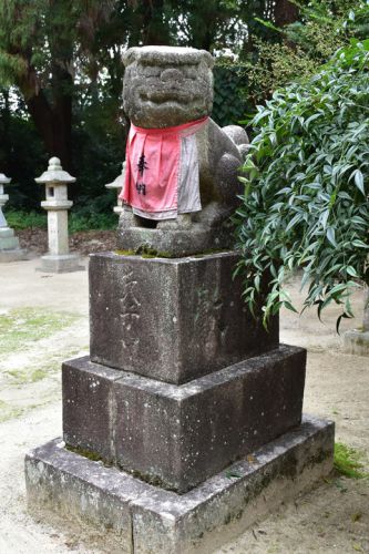 久度神社の狛犬達