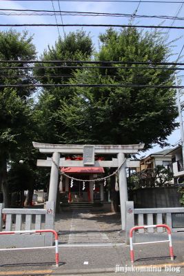 白山宮神社 調布市布田