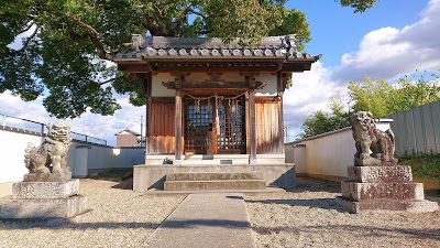 山本稲荷神社(大阪狭山市) ・西高野街道沿いの集落を見守る神社