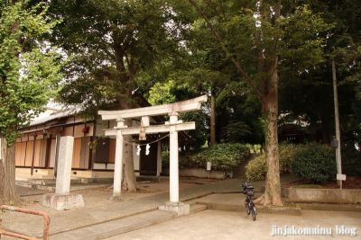 人見稲荷神社 府中市若松町