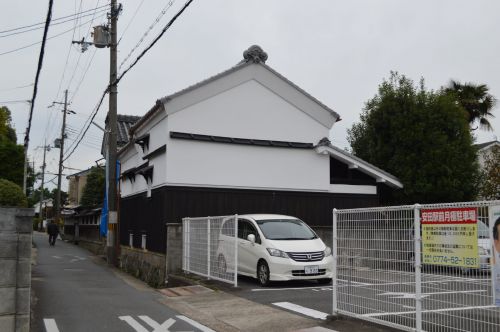 蔵のある風景城陽0423回 城陽 寺田付近