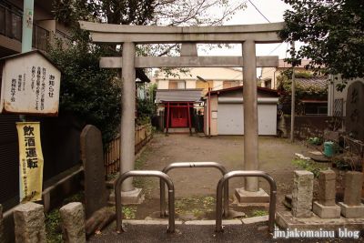 御林稲荷神社 文京区千駄木 & 稲荷神社 文京区千駄木