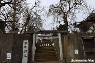 門前氷川神社 東久留米市氷川台