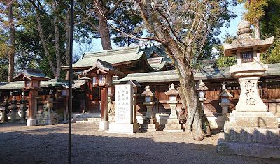 櫻井神社(堺市南区) ・国宝の拝殿を持つ上神谷の八幡さん