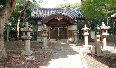 野中神社(藤井寺市) ・野中宮山古墳の墳丘上に鎮座する産土神