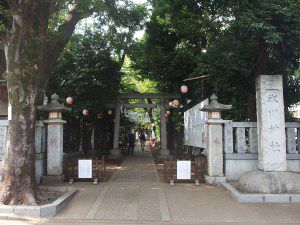 神明氷川神社(中野区弥生町) - 太田道灌によって創建されたと伝わる氷川社が起源