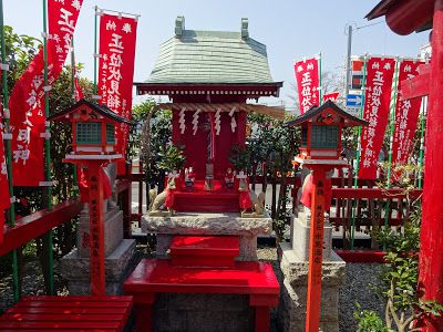 「伏見稲荷社」(大和市中央林間)