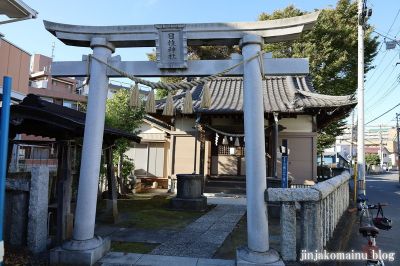 日枝神社 市川市二俣