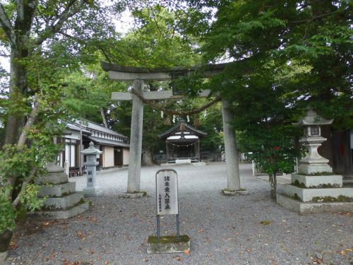 森神社 -高島市新旭町旭-