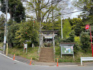 飯守神社（町田市真光寺町） - 大國魂神社の献饌之儀に御饌を奉納していたと伝わる社