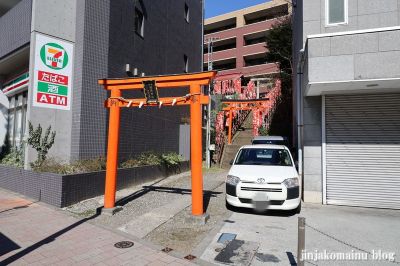 中本一稲荷神社 中野区中央